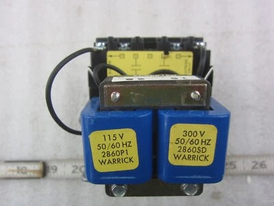 Warrick Controls Gems 1C1D0 115/300V 0NC 2NO Control Relay, New - Image 1 of 3