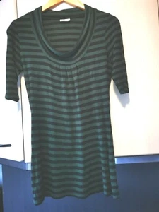 w.NEU`StreetOne`DamenOberteilLongShirtTunikaKurzarmBluseGestreiftCottonGr.36 - Bild 1 von 9