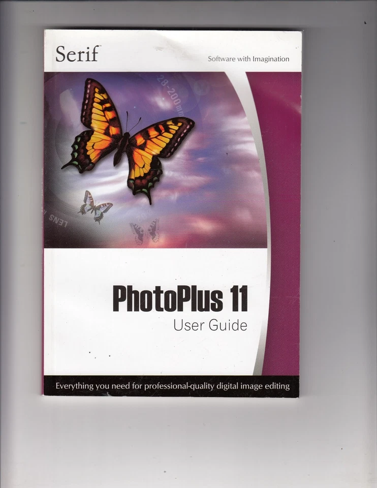 serif photoplus 11 User Guide , book only  - Image 1 of 1