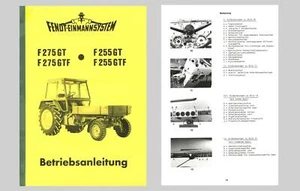 FENDT Geräteträger F 255 GT F 275 GT Betriebsanleitung Schlepper Original 1983 - Bild 1 von 1