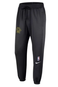 Pantalones deportivos Golden State Warriors Nike negros Showtime Dri-Fit para hombre talla 2XL XXL - Imagen 1 de 4