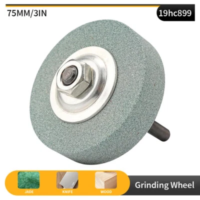 75mm Grinding Wheel Polishing Metal Handicrafts Stone Grit for Bench Grinder - Image 1 of 4