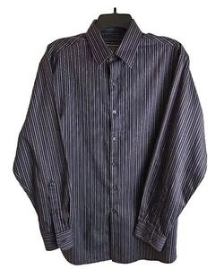 To The Max Mens Long Sleeve Button Up Shirt Size M Soft Feel Cotton Blend Dress - Picture 1 of 7