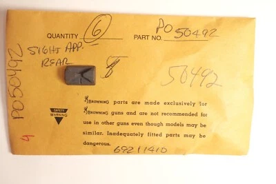 Apertura mira trasera Browning Challenger 2 50492 Foto 1 de 2