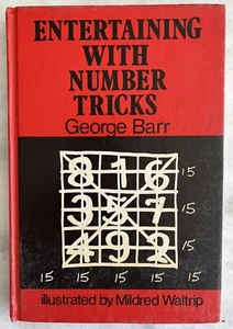 Entertaining with Number Tricks by George Barr (1971) HC, Magic, Party Tricks - Picture 1 of 5