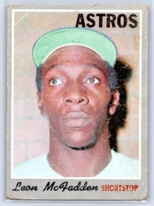 Leon McFadden 1970 Topps #672 - Imagen 1 de 2