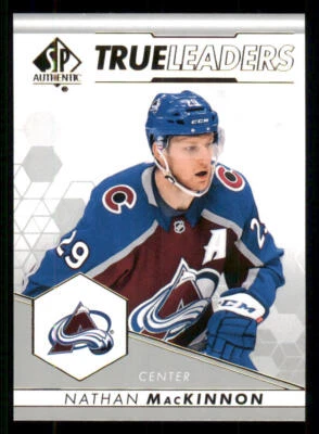 2022-23 SP Authentic True Leaders #TL18 Nathan MacKinnon - Image 1 of 2