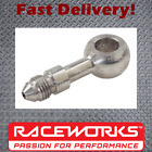 Raceworks 11.2mm Banjo To AN-4 Male Flare Stainless Steel Straight
