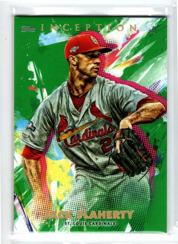 2020 Topps Inception Green #59 Jack Flaherty - Image 1 of 1