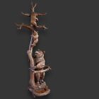 A Large Antique 'Black Forest' carved wood Bear Hall Coat Stick Stand Circa 1880