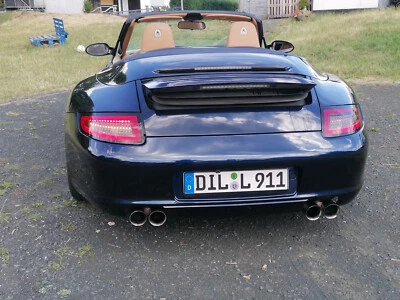 911.4 Porsche Cabrio 997 org Turbo breit 4 TÜV 05/2027 Alus Allrad Sport Chrono - Bild 1 von 4
