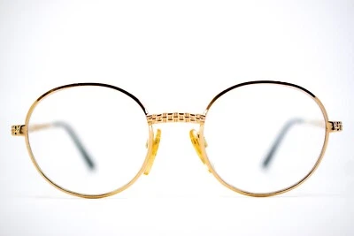 Vintage Ettore Bugatti 508 Rose Gold Eyeglasses - Image 1 of 3