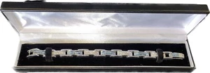 14k White Gold 71 Grams, Diamond Bracelet 9.5 CT / VS2 Clarity - Picture 1 of 3