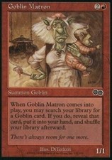 Goblin Matron Urza's Saga Light Play MTG Magic DNA GAMES