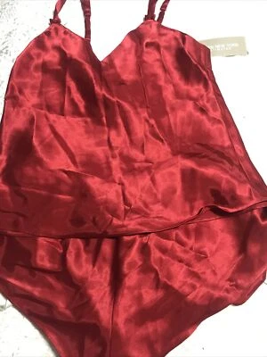 NWT Jones New York Women’s Intimates 2-piece Sleepwear Suit  Size L Garnet Red - Image 1 of 4