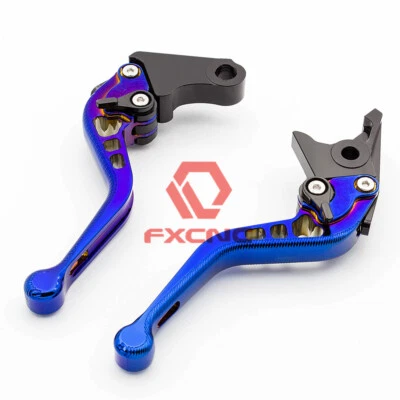 Palancas de embrague de freno CNC para ZX6R ZX7R ZX9R ZX10R ZX14R Ninja chapado en 3D Foto 1 de 4