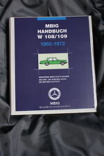 Mercedes Benz alte S-Klasse MBIG Handbuch W108/109