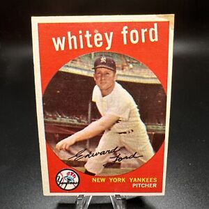 1959 Topps - #430 Whitey Ford - New York Yankees