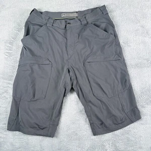 REI Cargo Shorts Herren 34 grau 13,5 Schrittlänge Outdoor Camping Wandern Komfort lang - Bild 1 von 18