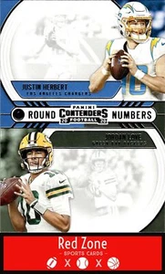 2020 Panini Contenders - #RN-HL Justin Herbert / Jordan Love NM. - Picture 1 of 2