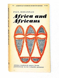 Africa And Africans Paul Bohannan Vintage Paperback - Foto 1 di 3
