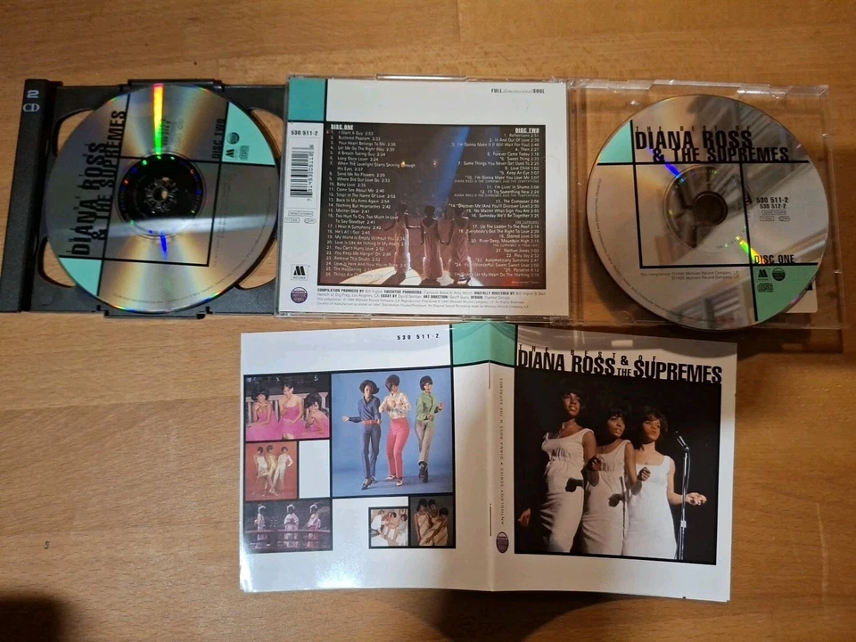 2-CD-Set DIANA ROSS & THE SUPREMES Anthology MOTOWN 1995 alle 52 Hits rem. BESTE - Bild 1 von 1