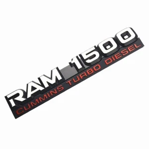 1994 1995 1996 1997 1998 Dodge RAM 1500 Cummins Turbo Diesel FENDER Emblem - Bild 1 von 3