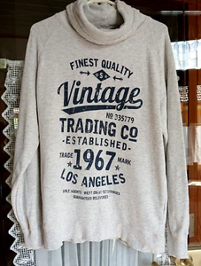 Herren Sweatshirt SMOG Größe M Hellgrau - Bild 1 von 1