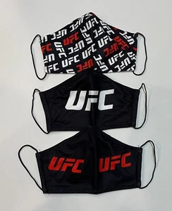UFC Face Masks Cover Reusable Mask Covers - 3 Pack - Picture 1 of 5