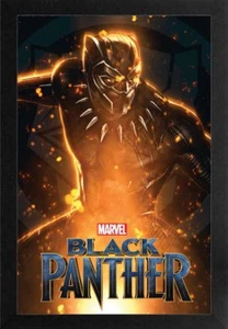 BLACK PANTHER SPARK 13x19 FRAMED GELCOAT POSTER MARVEL COMICS MOVIE BRAND NEW!!! - Picture 1 of 1