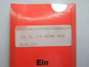 Gewindeplatten von CPT, 16IL 14 ACME MXC - Picture 1 of 2