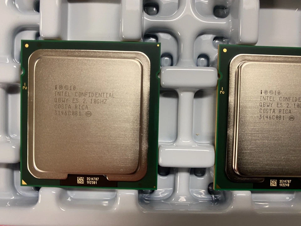 VINTAGE but NEW Intel CONFIDENTIAL QBWY ES Xeon E5-2450 2.10GHz LGA-1356 RARE - Image 1 of 2