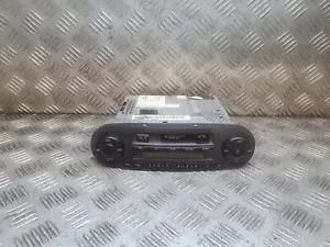 2003 VW BEETLE CAR RADIO CASSETTE PLAYER 1C0035186 NO CODE - Picture 1 of 5