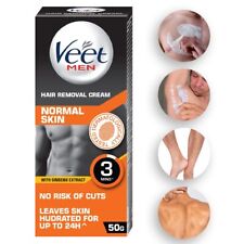 Veet Hair Removal Pain less Cream for Men 3 to 6 Min For Normal Skin   50g