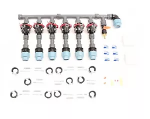 Hunter PGV 6 Valve Manifold with Flow Control and Compressed Air Connection - Picture 1 of 3