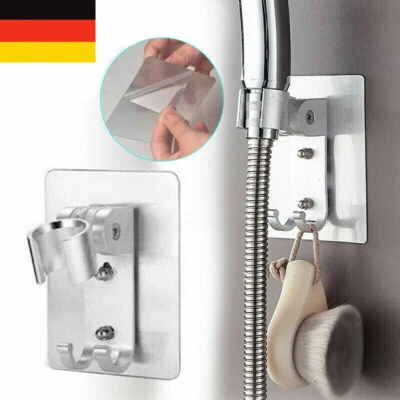 Handbrause Halterung ohne Bohren Verstellbarer Duschkopfhalter zum Kleben NEU - Bild 1 von 4