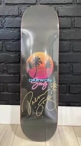 NEW 2024 Daewon Song Signed Autographed Thankyou SUNSET BEAMS Skateboard Deck - Picture 1 of 15