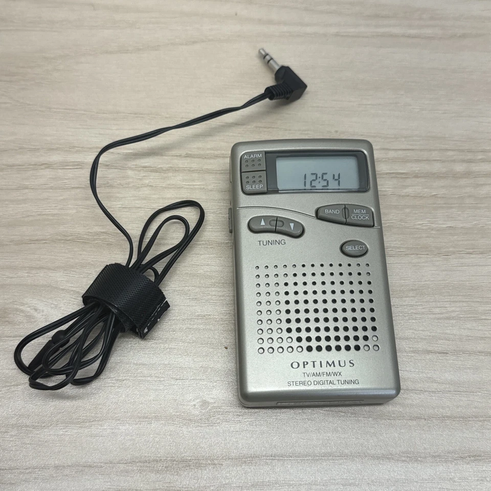 Vintage Optimus 12-797 AM/FM/TV/WX Sound Weather Stereo Receiver Radio - Tested - Изображение 1 из 4