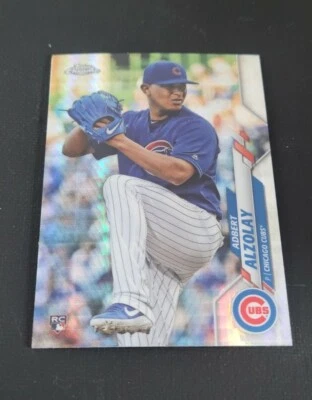 2020 Topps Chrome Prism Refractors #110 Adbert Alzolay - Image 1 of 2