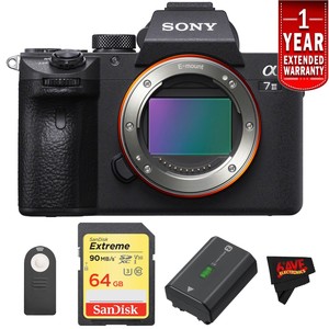 Sony a7 III Mirrorless Digital Camera (Body Only) Starters Kit