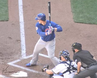 Imagen de acción original Anthony Rizzo Chicago Cubs diferentes tamaños y opciones 2018 Rizz  Foto 1 de 4