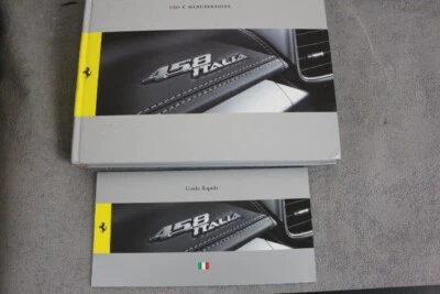 FERRARI 458 Italia USO E MANUTENZIONE "2010" Betriebsanleitung Italienisch - Bild 1 von 4