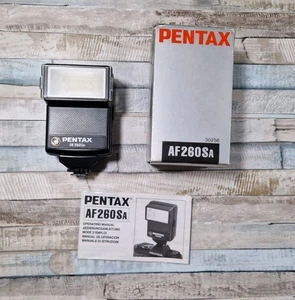 Pistola de flash automático programa Pentax AF260SA para películas y réflex digitales - Imagen 1 de 8