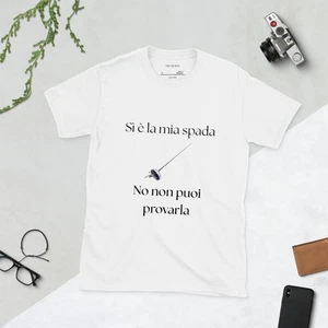 Si è la mia spada - No non puoi provarla - MS Moda - T-shirt - Picture 1 of 13