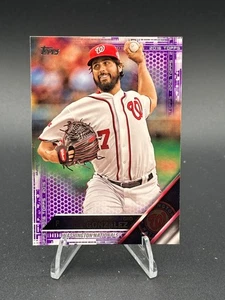 2016 Topps - Gio Gonzalez #47 Purple Refractor - Picture 1 of 2