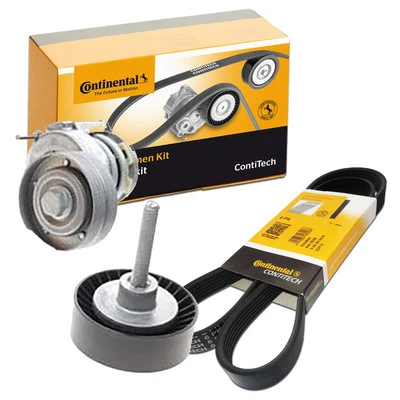 CONTINENTAL CTAM KEILRIPPENRIEMEN-SATZ passend für AUDI A1 A3 SEAT ALTEA - Bild 1 von 3