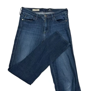 AG Adriano Goldschmied The Prima Jeans Cigarette Leg Damen 26R Blau Mid Rise - Bild 1 von 8