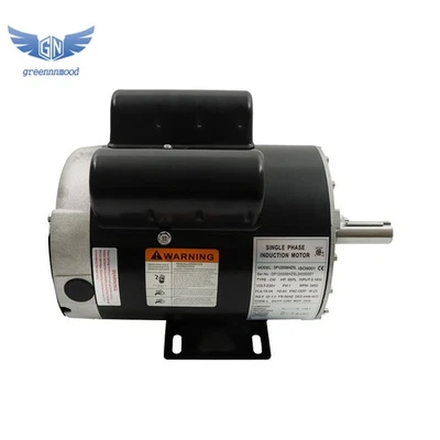 5 HP SPL Air Compressor Motor 3450 RPM 230V 60 Hz Single Phase Motor 7/8'' - Image 1 of 4