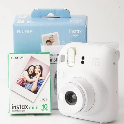 [EXCELLENT++] Fujifilm Cheki instax mini 12 Cray White / Instant Film x10 - Image 1 of 4