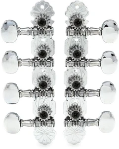 Grover 304C Sta-Tite Mandolin Tuners - 4+4 - Chrome - Picture 1 of 4